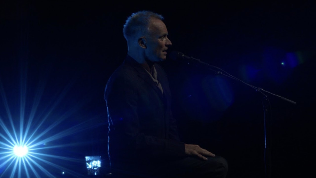 Sting performing live