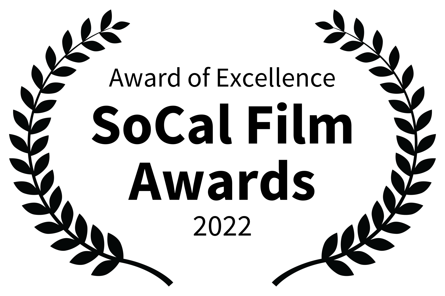 Award of Excellence - SoCal Film Awards 2022