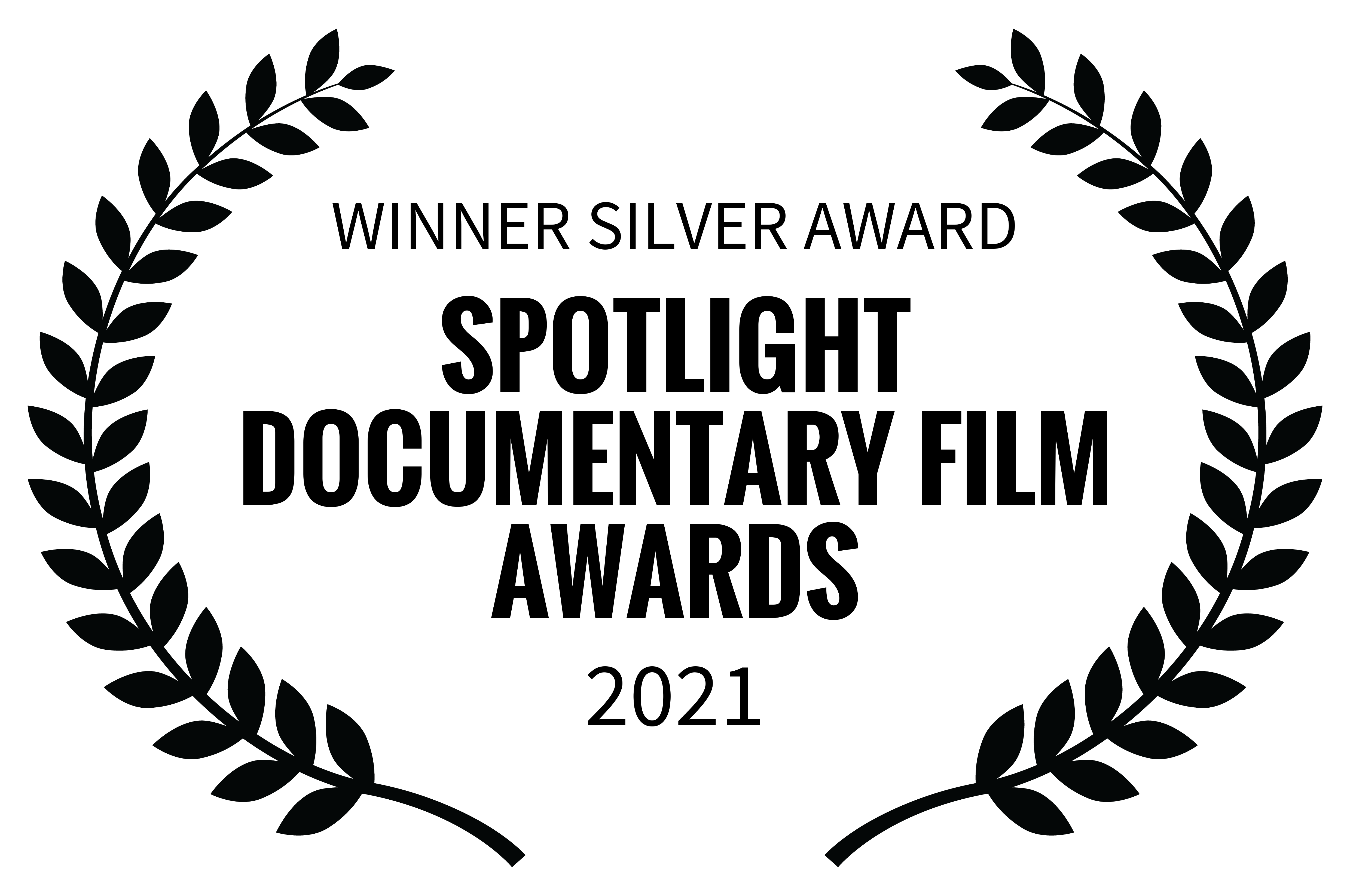Winner Silver Award - Spotlight Documentary Film Awards 2021